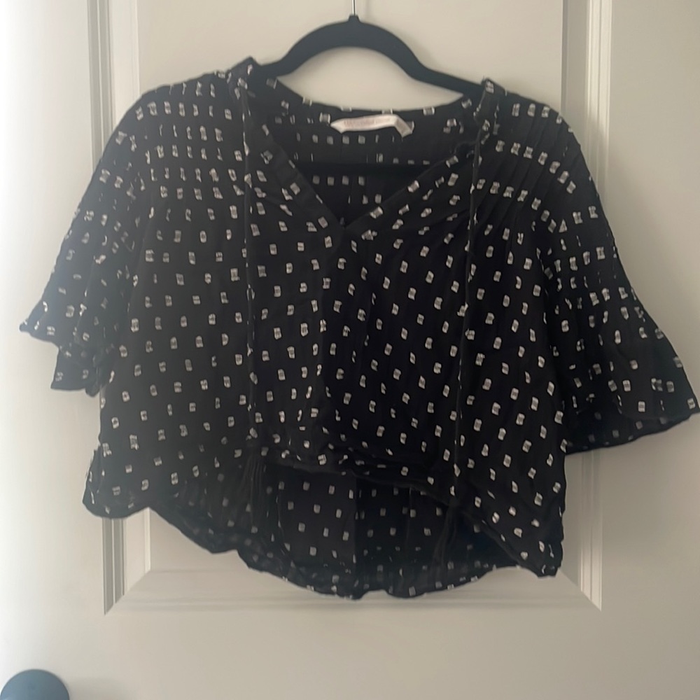 Boxy Crop Top - ZARA XS